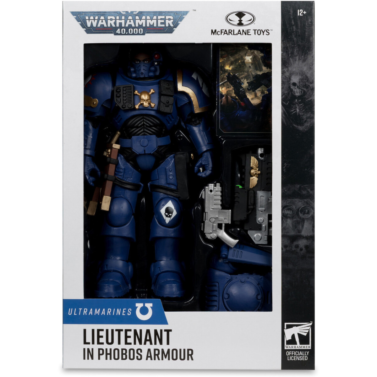Фигурка McFarlane Toys Warhammer 40000 Figures Wv11 Lieutenant In Phobos Armor (Space Marine) - 0787926109061 - фото 5