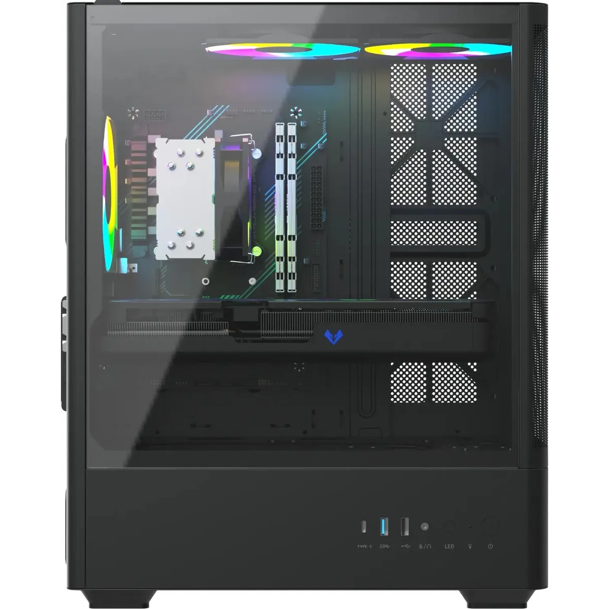 Настольный компьютер Teclast G03 (14400F32G1T5060T8BKRU) - G03 14400F32G1T5060T8BKRU - фото 4
