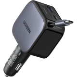 Автомобильное зарядное устройство UGREEN Nexode Car Charger 60W Space Gray (55212)