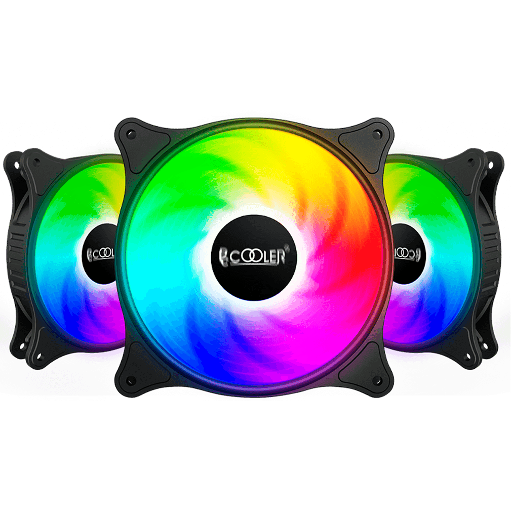 Вентилятор для корпуса PCcooler FX 120 ARGB Black (3 шт.) - FX 120 ARGB BK 3 IN 1