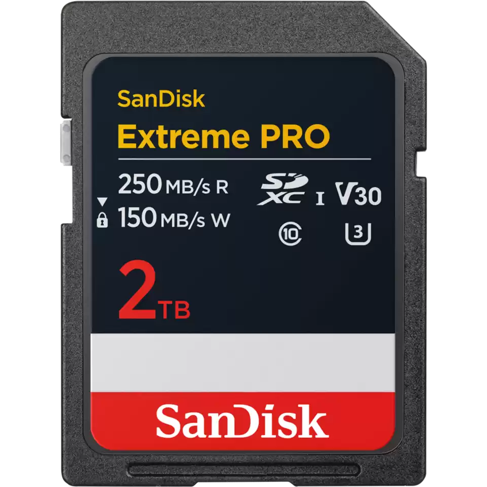 Карта памяти 2TB SD SanDisk Extreme Pro (SDSDXXD-2T00-GN4IN)