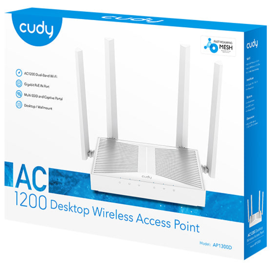 Wi-Fi точка доступа Cudy AP1300D - фото 3