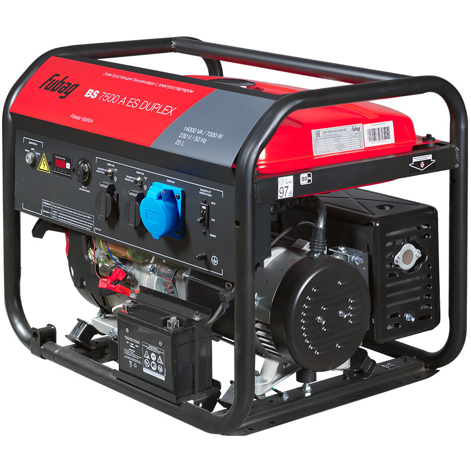 Генератор Fubag BS 7500 A ES DUPLEX - 641087 - фото 3