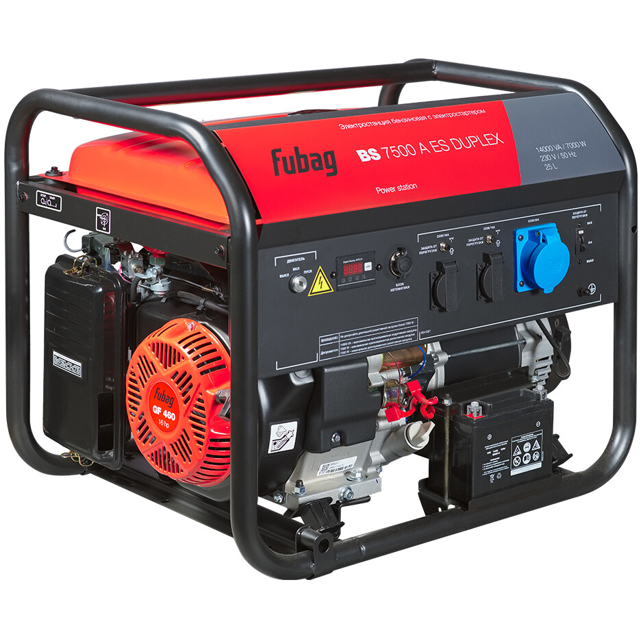 Генератор Fubag BS 7500 A ES DUPLEX - 641087 - фото 4