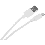 Кабель USB - USB Type-C, 2м, PREMIER 20W2M/A-C White