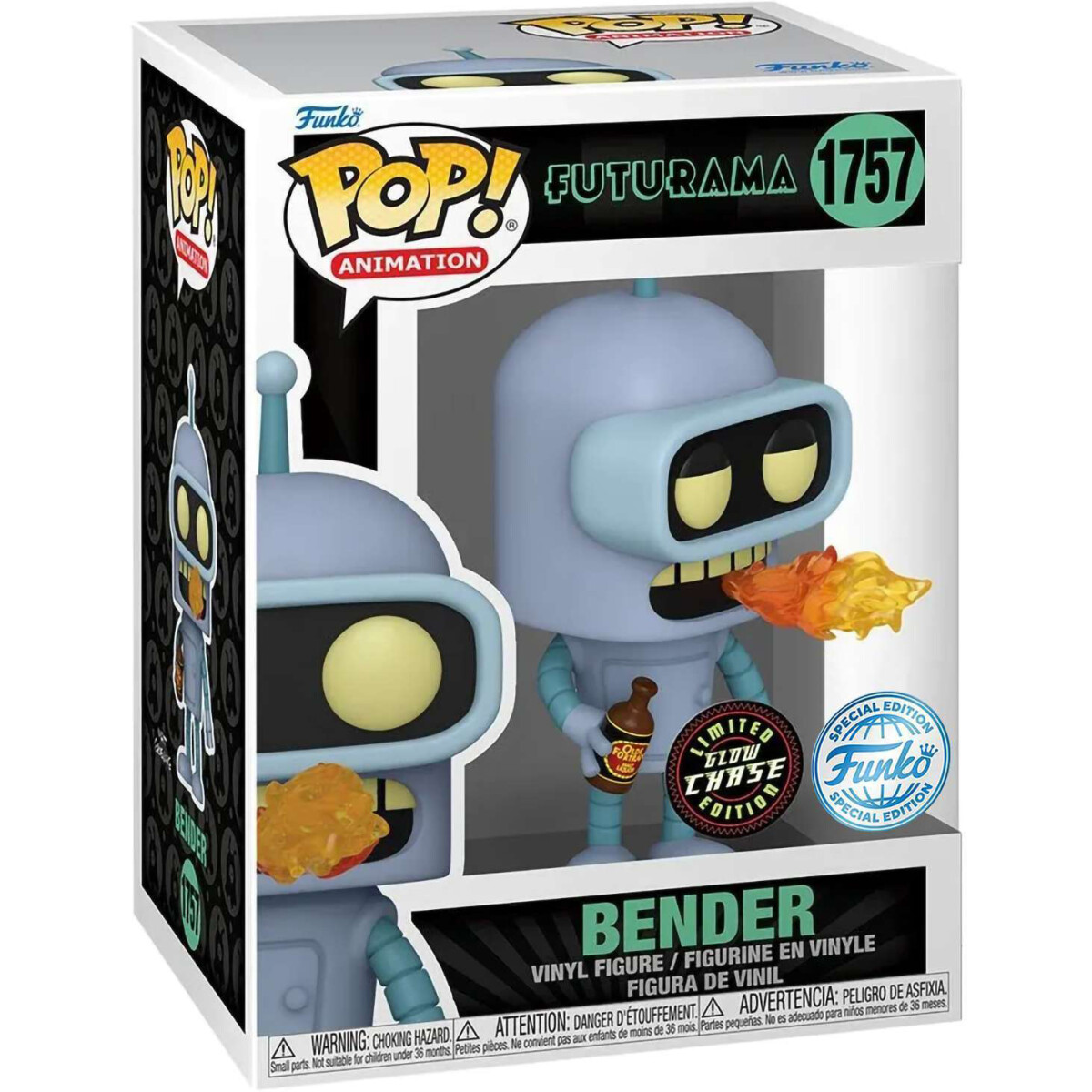 Фигурка Funko POP! Animation Futurama S4 Bender Chase - 2009729006919 - фото 2