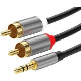 Кабель 3.5 Jack (M) - 2x RCA (M), 3м, PREMIER 5-334 3.0