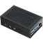 Корпус для одноплатного компьютера ACD Black Fine Heat Dispersion Aluminium Alloy Case for Raspberry Pi 4B (RA508)