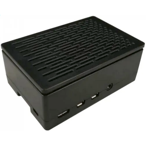 Корпус для одноплатного компьютера ACD Black ABS Case for Raspberry Pi 4B (RA509)