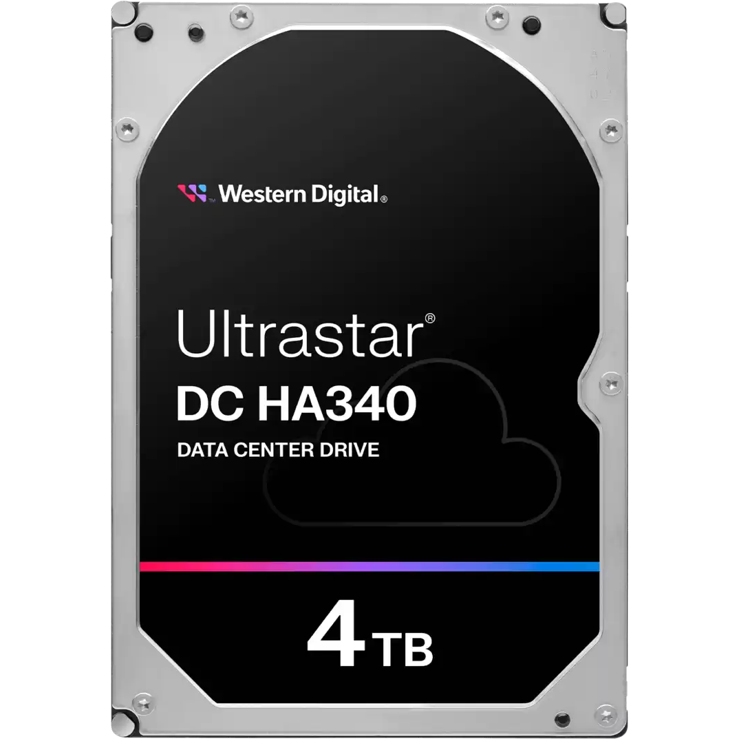 Жёсткий диск 4Tb SATA-III WD Ultrastar DC HA340 (0B46940/0B47487) - WUS721204BLE604