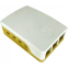 Корпус для одноплатного компьютера ACD White+Yellow ABS Case for Raspberry Pi 4B (RA600)