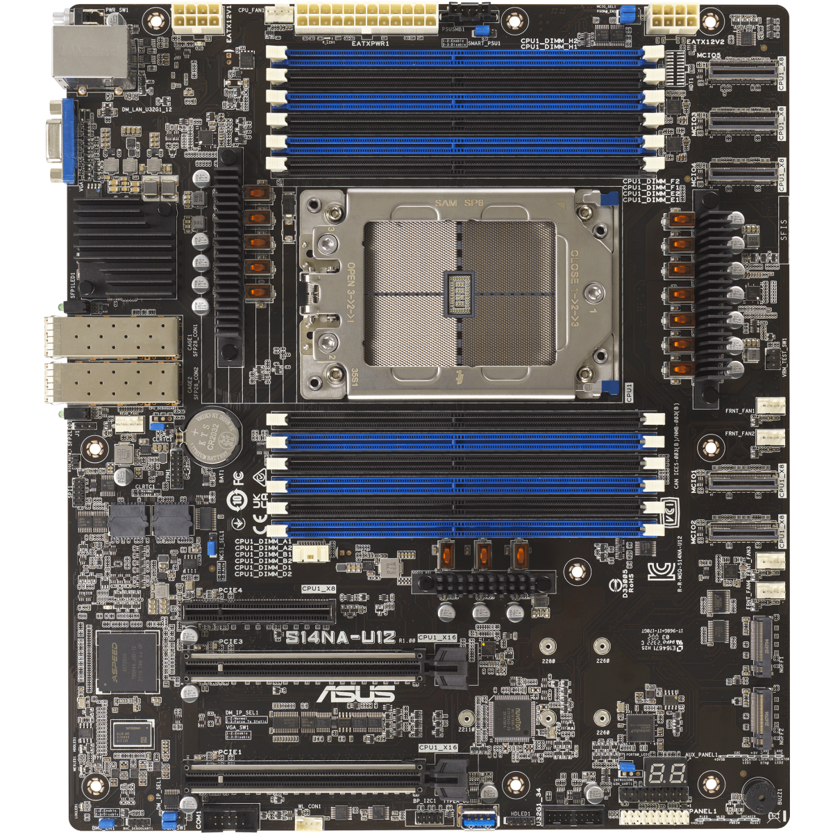 Серверная материнская плата ASUS S14NA-U12