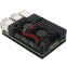 Корпус для одноплатного компьютера ACD Black Metal Aluminum Case with double Fans for Raspberry Pi 3B/3B+ (RA458) - фото 2