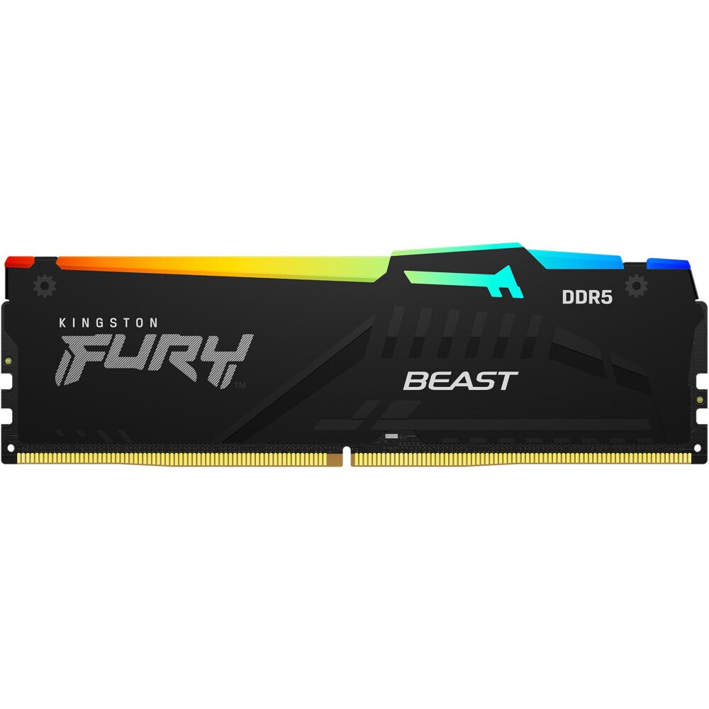 Оперативная память 32GB DDR5 5600MHz Kingston Fury Beast RGB (KF556C40BB2A-32)