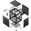 ..... Корпус Jonsbo C6-ITX Black (5166) повреждена упаковка - фото 18