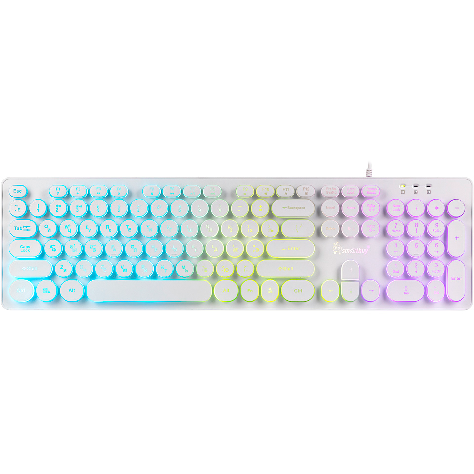 Клавиатура SmartBuy ONE 329 USB White - SBK-329U-W - фото 3
