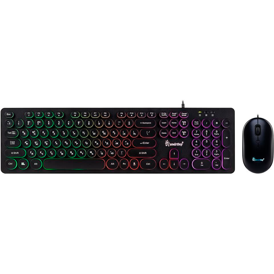 Клавиатура + мышь SmartBuy ONE 328327 Black - SBC-328327-K