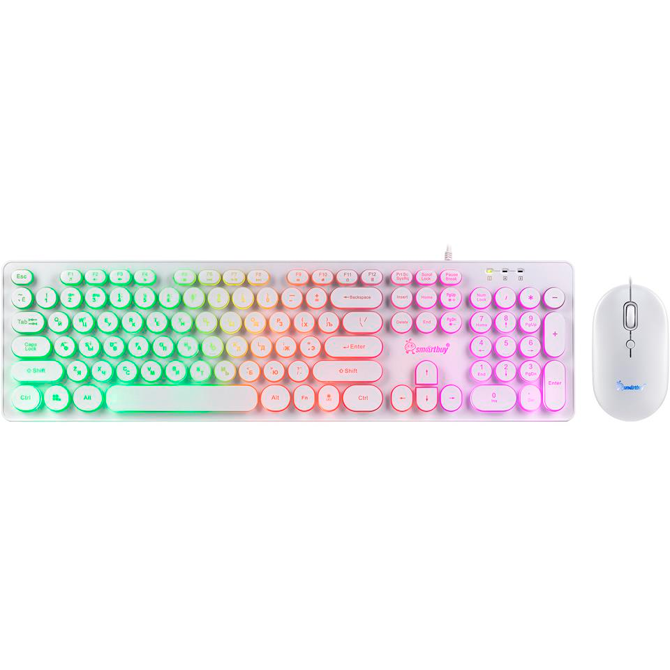 Клавиатура + мышь SmartBuy ONE 328327 White