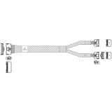 Кабель JPC P5003DR00800-2