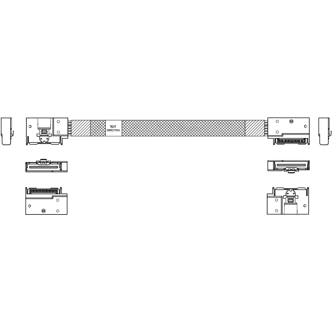 Кабель Luxshare L285MM009-SD-R