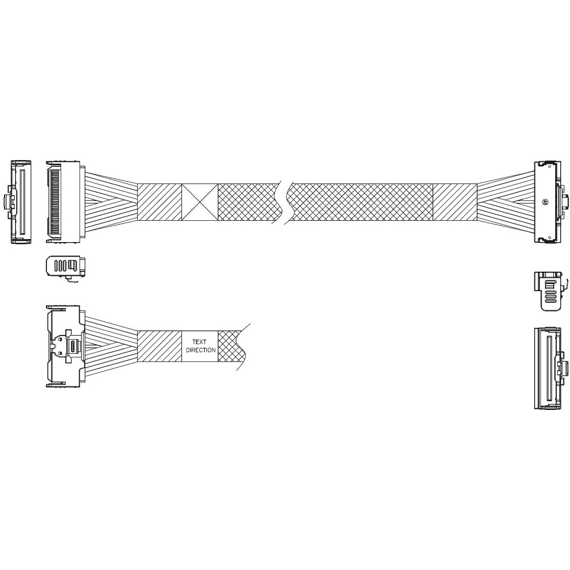 Кабель Luxshare L285MM004-SD-R
