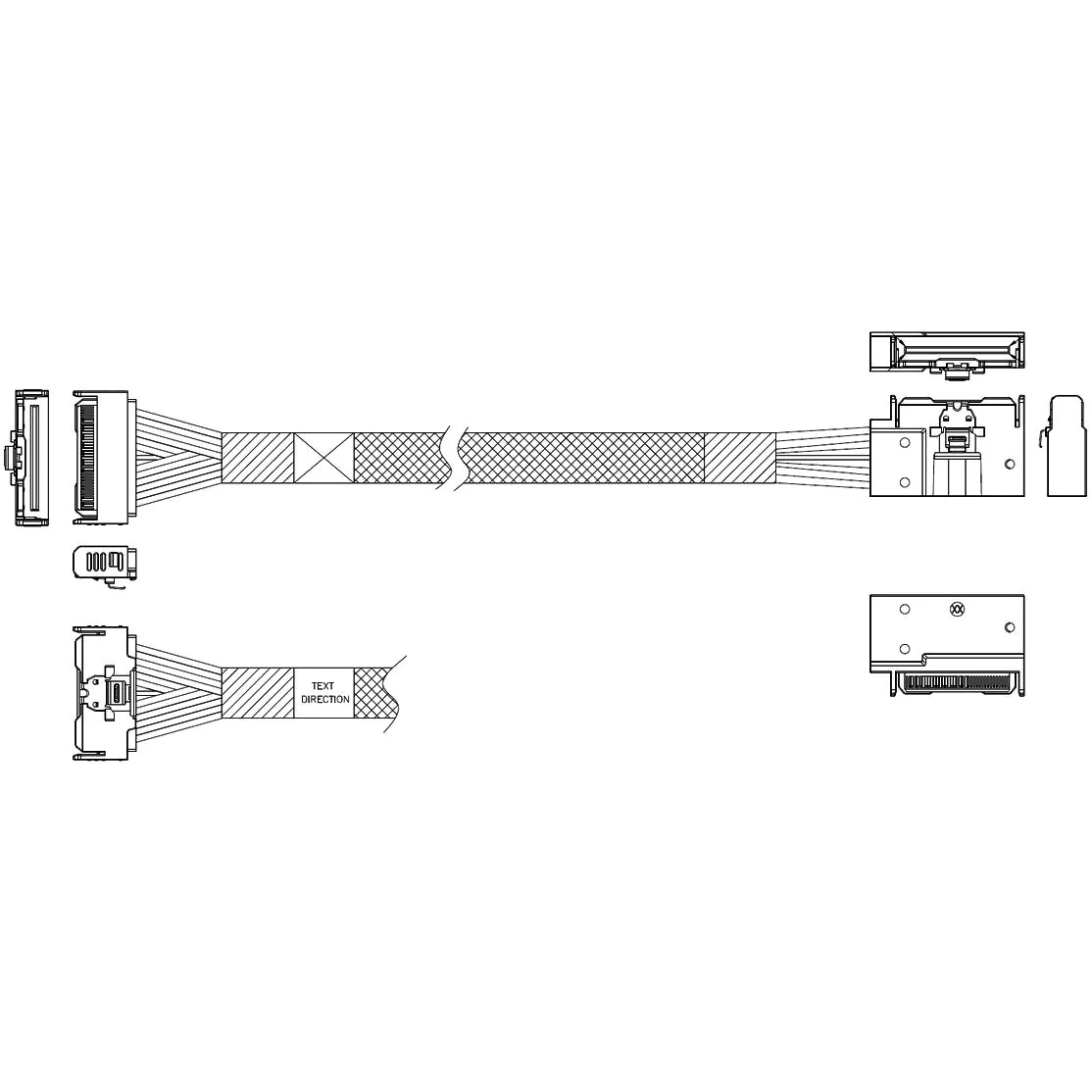 Кабель Luxshare L285MM002-SD-R