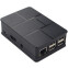 Корпус для одноплатного компьютера ACD Black ABS Plastic Case Brick style w/ Camera cable hole for Raspberry Pi 3 B (RA186)