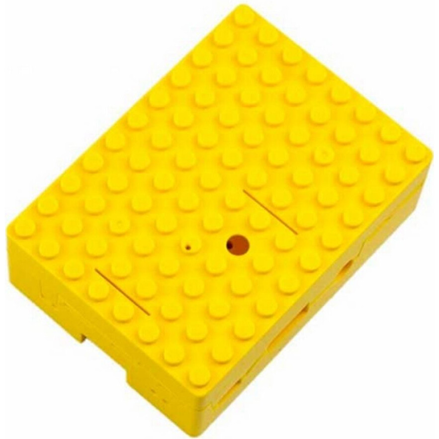 Корпус для одноплатного компьютера ACD Yellow ABS Plastic Building Block case for Raspberry Pi 3 B (RA185)