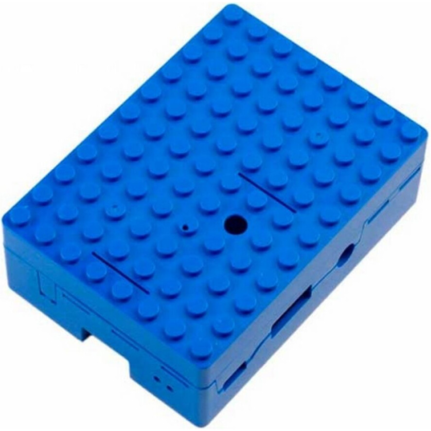 Корпус для одноплатного компьютера ACD Blue ABS Plastic Building Block case for Raspberry Pi 3 B (RA184)