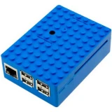 Корпус для одноплатного компьютера ACD Blue ABS Plastic Building Block case for Raspberry Pi 3 B (RA184)