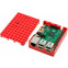 Корпус для одноплатного компьютера ACD Red ABS Plastic Building Block case for Raspberry Pi 3 B (RA183) - фото 2