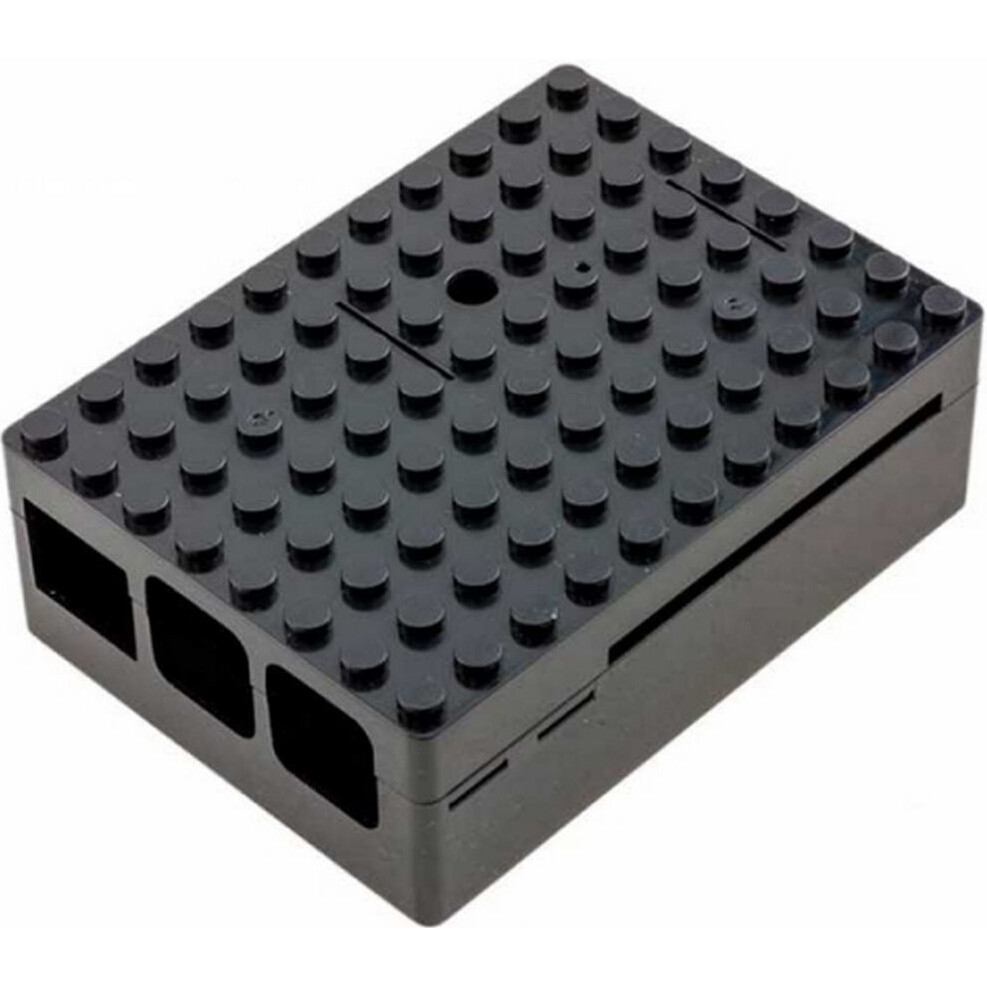 Корпус для одноплатного компьютера ACD Black ABS Plastic Building Block case for Raspberry Pi 3 B (RA182)