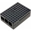 Корпус для одноплатного компьютера ACD Black ABS Plastic Building Block case for Raspberry Pi 3 B (RA182)