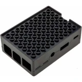 Корпус для одноплатного компьютера ACD Black ABS Plastic Building Block case for Raspberry Pi 3 B (RA182)