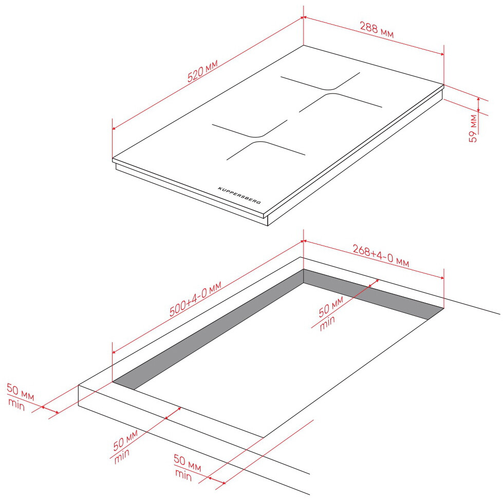 Индукционная варочная панель Monsher MHI 3003 - фото 5