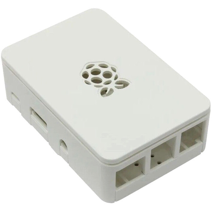 Корпус для одноплатного компьютера ACD White ABS Plastic case with Logo for Raspberry Pi 3 B/B+ (RA178)