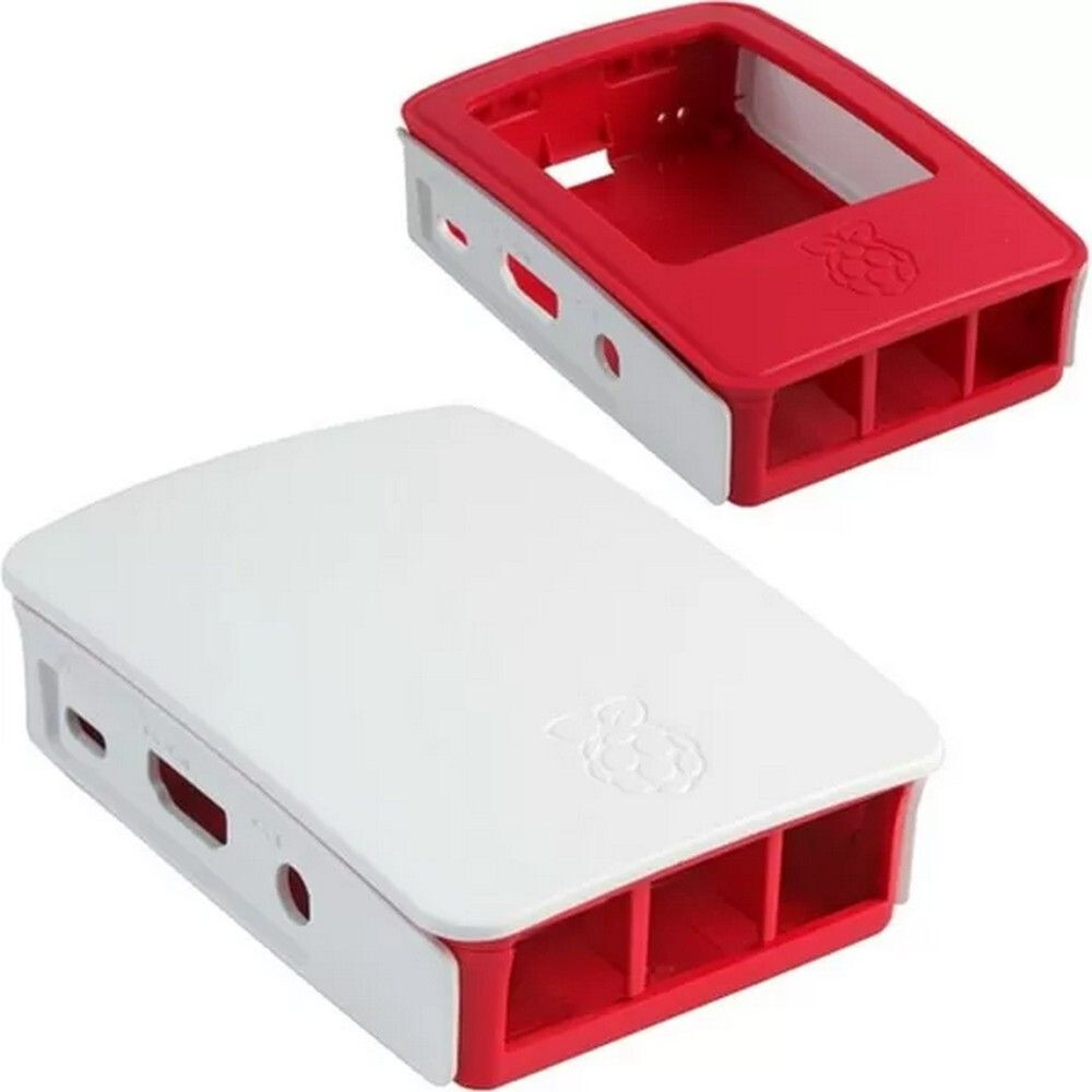 Корпус для одноплатного компьютера ACD Red+White ABS Plastic case for Raspberry Pi 3 B/B+ (RA129)