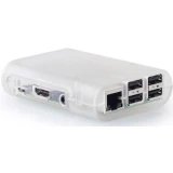 Корпус для одноплатного компьютера ACD Transparent ABS Plastic Injection Molding case with Stripe for Raspberry Pi 3 B (RA076) (RA076 )