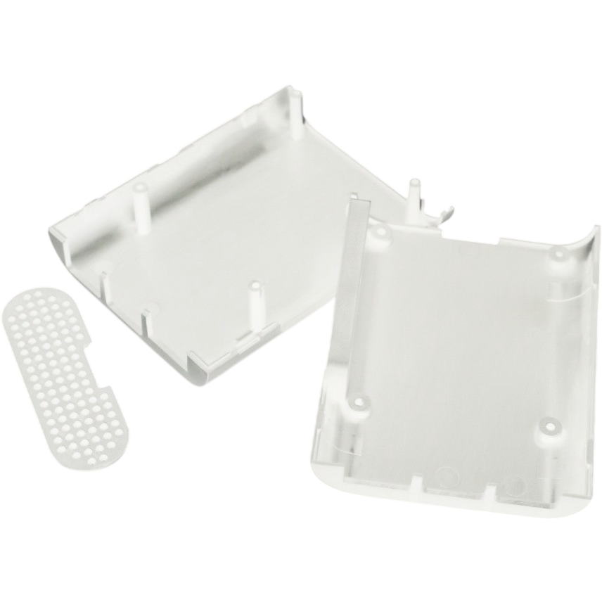 Корпус для одноплатного компьютера ACD White Injection Molding case for Raspberry Pi 2/3B/3B+ (RA071) - фото 2