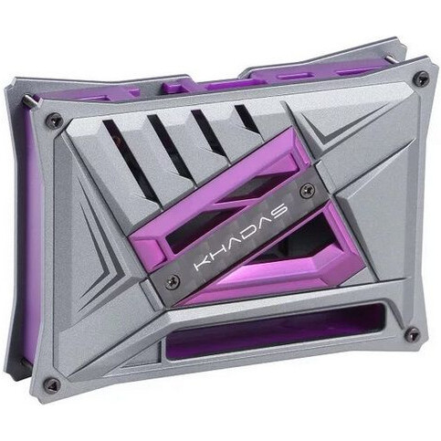 Корпус для одноплатного компьютера Khadas VIMs DIY Case Purple (KCS-P-001)