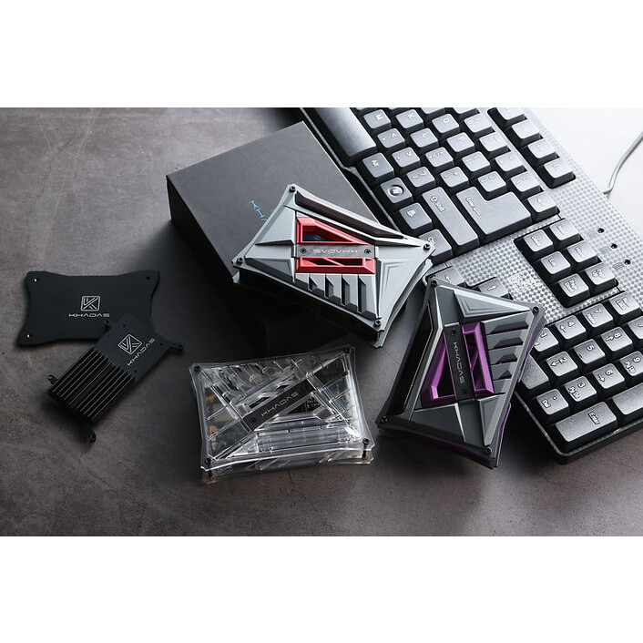 Корпус для одноплатного компьютера Khadas VIMs DIY Case Purple (KCS-P-001) - фото 4