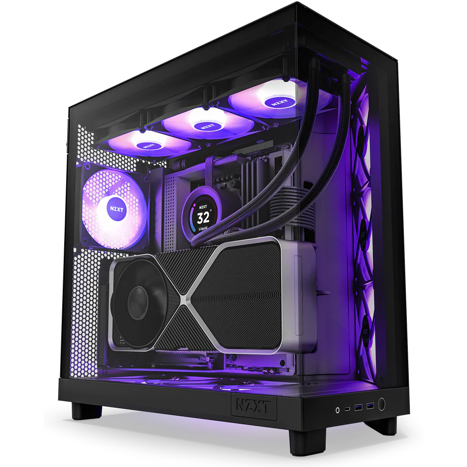 Корпус NZXT H6 Flow RGB Black