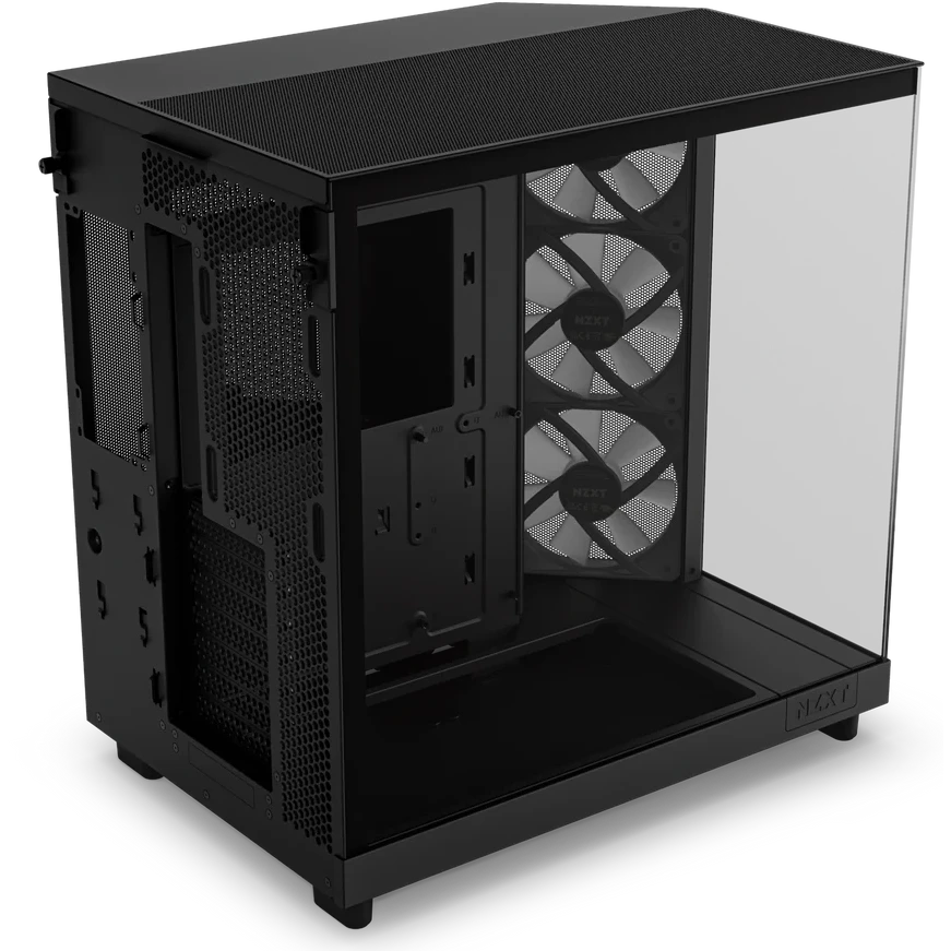 Корпус NZXT H6 Flow RGB Black - CC-H61FB-R1 - фото 5