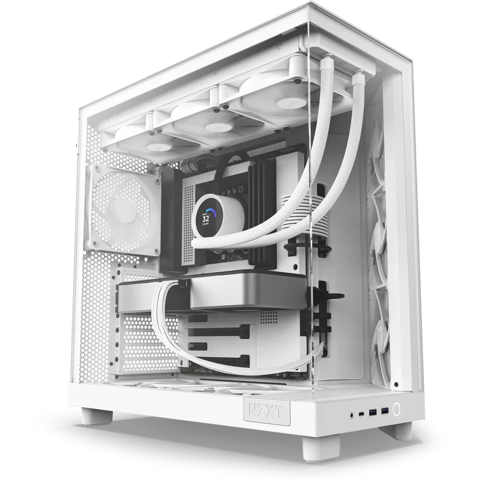 Корпус NZXT H6 Flow White - CC-H61FW-01