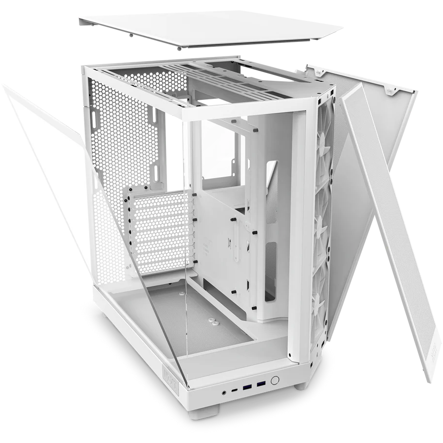 Корпус NZXT H6 Flow White - CC-H61FW-01 - фото 6