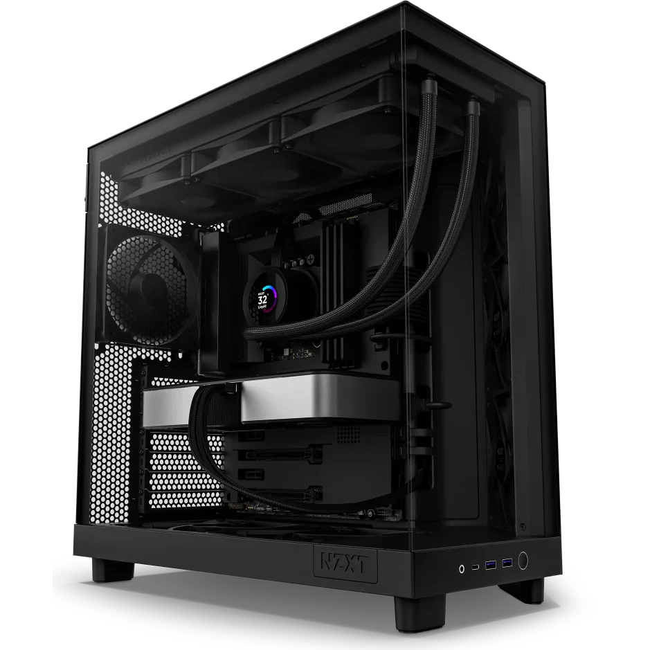 Корпус NZXT H6 Flow Black - CC-H61FB-01