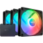 Вентилятор для корпуса NZXT F120 RGB Core Black (3 шт.) - RF-C12TF-B1