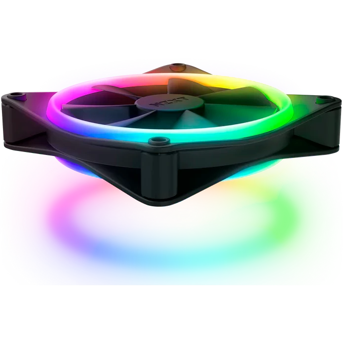 Вентилятор для корпуса NZXT F120 RGB DUO Black (3 шт.) - RF-D12TF-B1 - фото 2