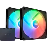 Вентилятор для корпуса NZXT F140 RGB Core Black (2 шт.) (RF-C14DF-B1)