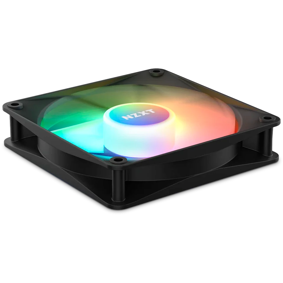 Вентилятор для корпуса NZXT F140 RGB Core Black (2 шт.) - RF-C14DF-B1 - фото 2